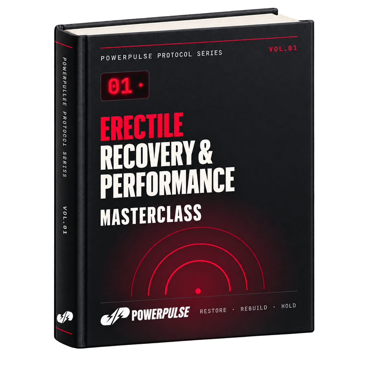 Erectile Recovery & Performance Masterclass, ebook cover